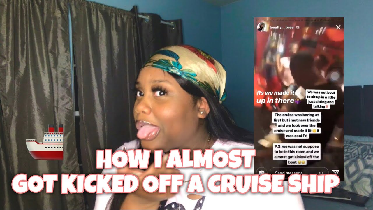 HOW I ALMOST GOT KICKED OFF A CRUISE SHIP | STORYTIME FUNNY - YouTube