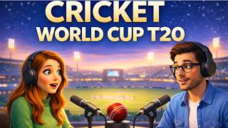 How to Talk About It in Simple English: CRICKET WORLD CUP 2026 T20 |  Real Dialogue, PODCAST NEWS screenshot 3
