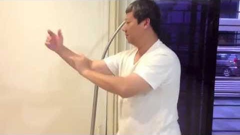 Tai chi secret movement - practising Fajin