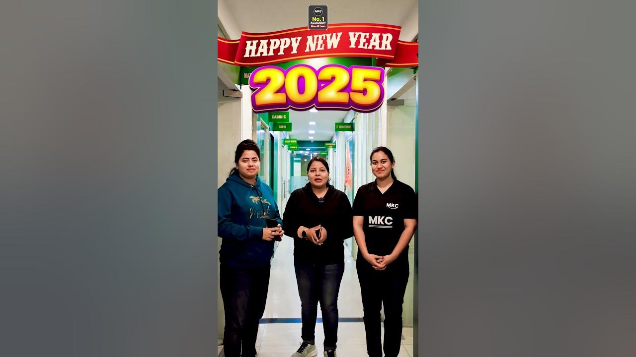 Happy New Year 2025 from Major Kalshi Classes! 🎉 newyear2025 YouTube