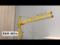 Баштовий кран КБМ 401п | Масштаб 1:50 | modelcranes