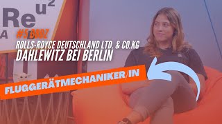 Fluggertmechanikerin  Rollsroyce Dahlewitz Bei Berlin