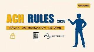 Download Lagu ACH Rules (NACHA) Explained 2026: Authorization, Returns, SEC Codes \u0026 Reg E MP3