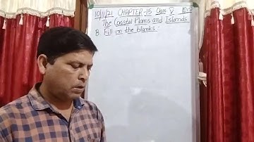 Class V EVS 10 11 2021 by Mr Rupesh Chapter 15 The Coastal Plains and Island