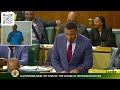 PM Andrew Holness Defending The Gov Fiscal Actions From Severe Damage Caused By Hurricane Melissa 