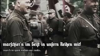 Horst Wessel Lied   Die Fahne Hoch German & English Lyricsฮอสท์ เว็สเซิล Nazi germany Rare Version