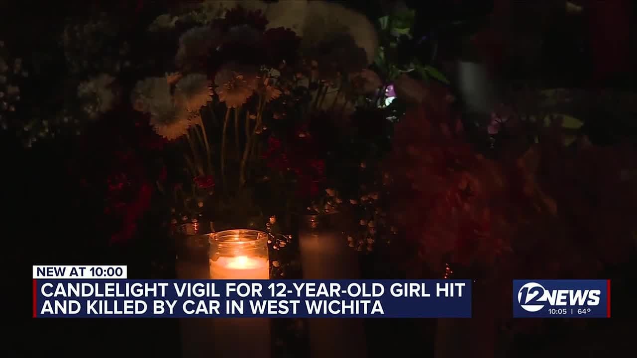 Candlelight vigil held for girl hit by vehicle, killed in NW Wichita ...