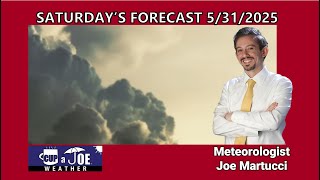 STRONG storms and sunshine | Saturday, 5/31/2025 NJ Weather Forecast