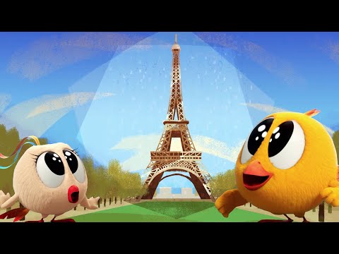 Где Чики? 🐥 Chicky НОВАЯ СЕРИЯ! | Туристы в Париже 🤩 Сборник мультфильмов на русском языке