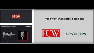 FCW Telework Workshop - Hybrid Work and Employee Readiness