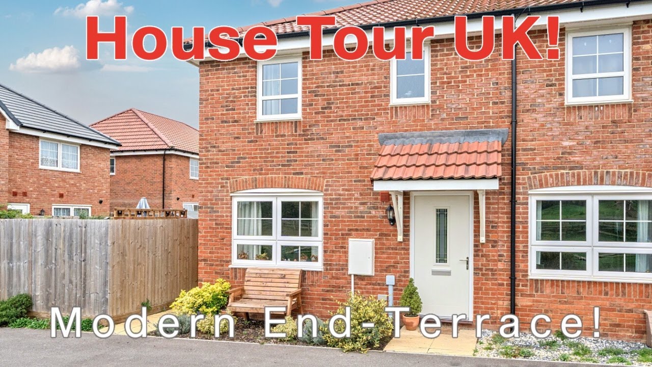 Экскурсия по дому в Великобритании. Современный дом на террасе! Продаётся за 260 000 фунтов стерл...