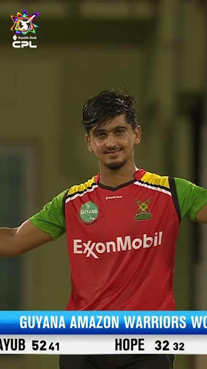 A ten year drought is finally ended, The Guyana Amazon Warriors  are CPL champions 🇬🇾🏆