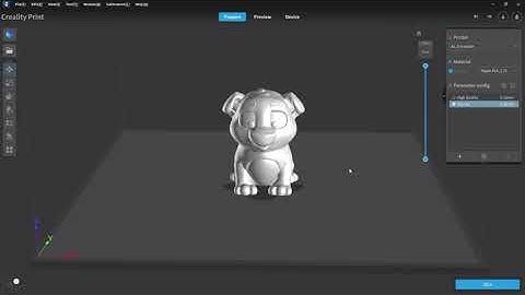 Slicing your first STL with Creality Print Version 4. I used a K1. You can use any supported Printer