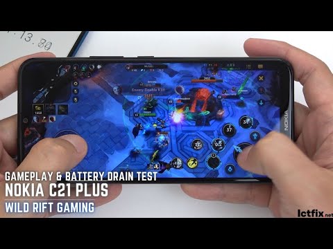 Nokia C21 Plus test game League of Legends Mobile Wild Rift | LOL Mobile