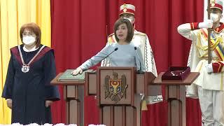 Sedința solemnă de învestire a Președintelui Republicii Moldova