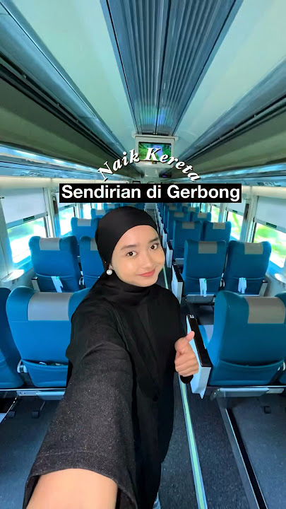 baru pertama kali sendirian di kereta, kek hah tumben banget⁉️enjoyyy~ #kai #keretaapiindonesia