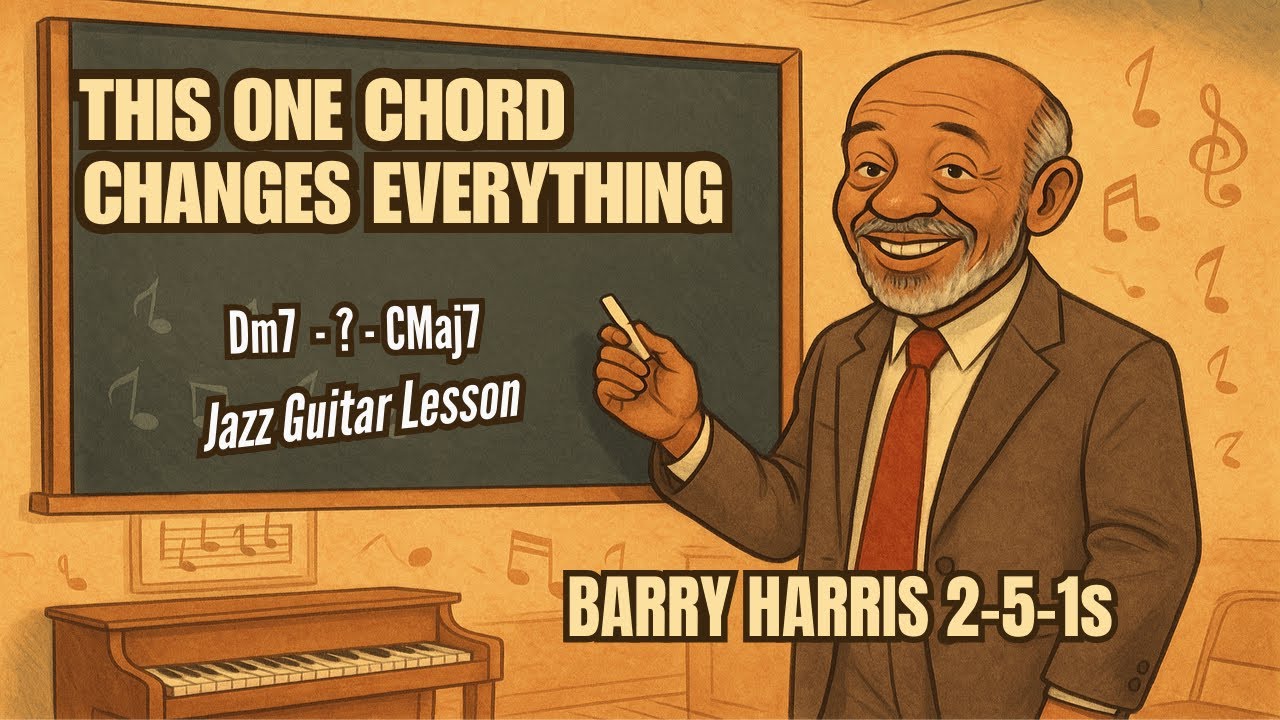 Барри Харрис о 2-5-1: почему этот аккорд меняет всё