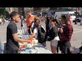 Giving Out Food During Ramadan in NYC