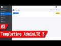 Tutorial Laravel 12 + Livewire 3 Part 3 - Cara Buat Aplikasi Gudang - Templating AdminLTE 3