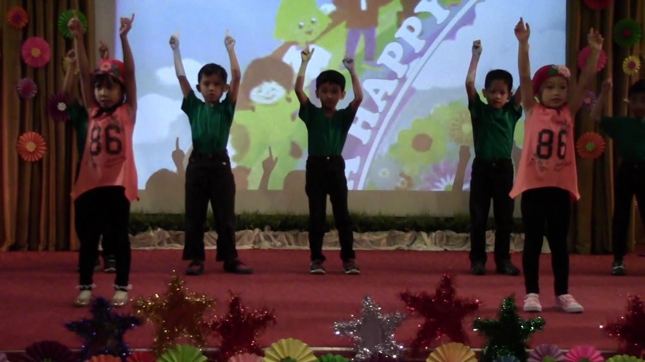 A Happy Day Dance -Denai Ilmuan Kindergarten ( Concert ) 2016 - YouTube
