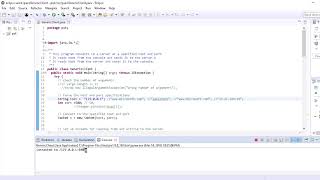 client and echo server TCP2019 03 14 Echo server and client 2h25 53