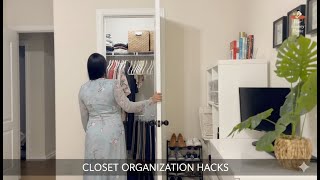 11 Small Closet Organization Tips & Space Maximizing Hacks | TEMU Organizers & Storage Finds