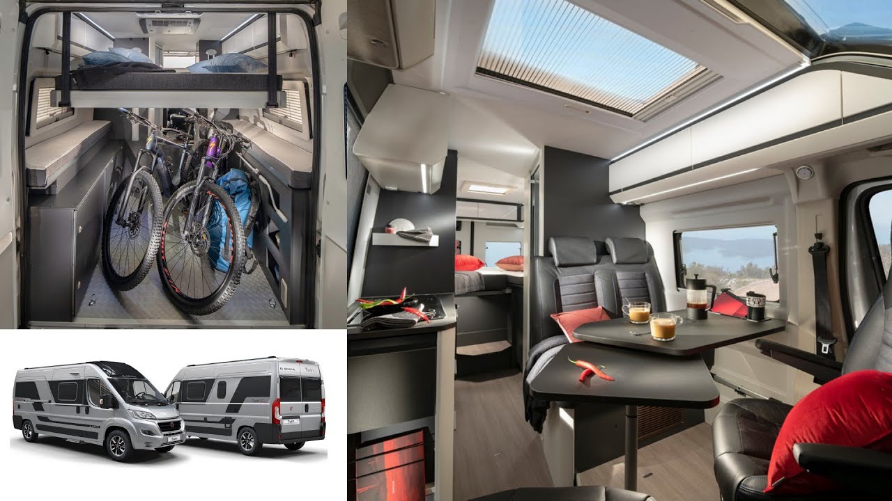 NUR 58.000 €! NUR 6,4M! 3,5t! BESTES E-BIKE KASTENWAGEN WOHNMOBIL 2022: Adria Twin Supreme 640 SGX.