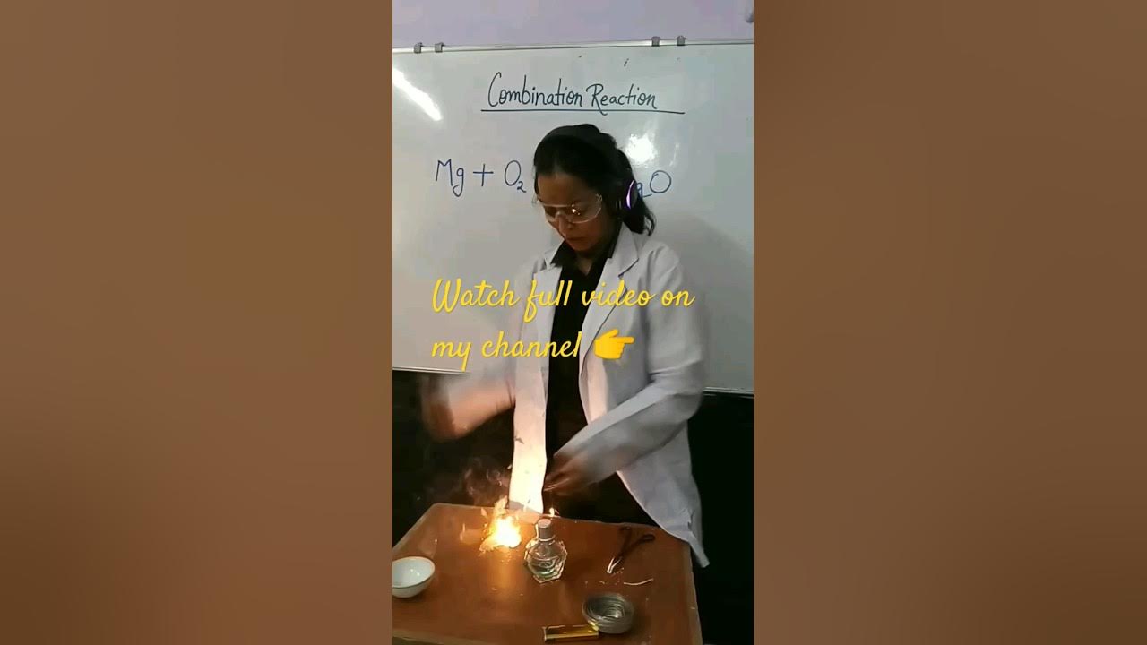 Burning Magnesium Mg Combination Reaction Class 10 experiment burning-magnesium-mg-combination-reaction-class-10-experiment