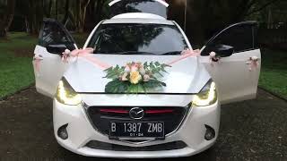 tutorial cara pasang bunga mobil pengantin