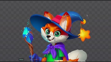 Spine 2D Character Animation Fox Rig
