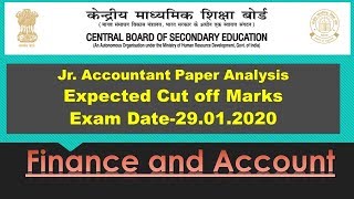 CBSE Recruitment 2020 I Paper Analysis I Jr Accountants I Finance and Accounts Paper screenshot 4