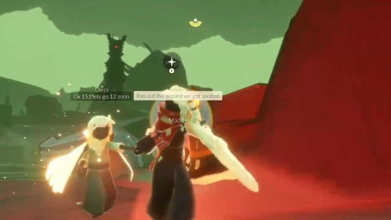 [Sky CotL] Almost got Krilled in Golden Wasteland