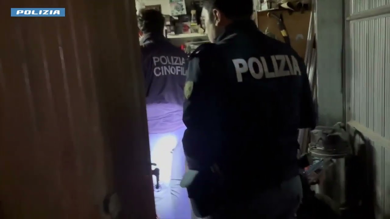 Anteprima video: Maxi operazione della polizia: 9 arresti
