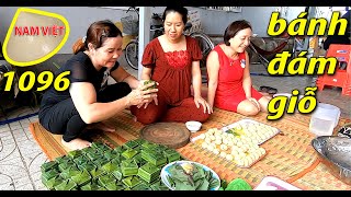 Làm bánh ít hộp vuông - Chuẩn bị đám giỗ - Nam Việt 1096
