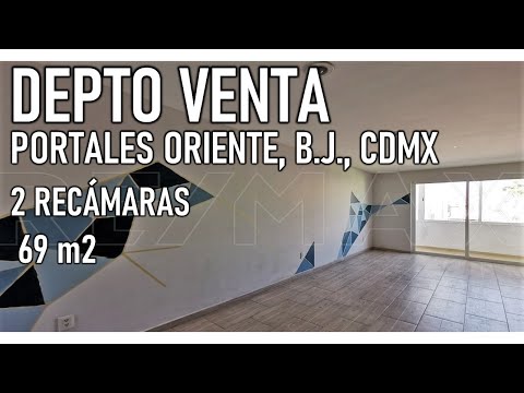 Malintzin 43 - Venta Depto - Col. Portales Oriente