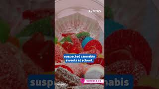 Eight primary school children hospitalised after suspectedly eating cannabis candy | ITV News