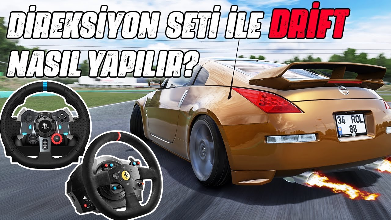 ASSETTO CORSA DİREKSİYON SETİ İLE DRİFT NASIL ATILIR? DRİFT AYARLARI, ARABA VE DİREKSİYON AYARLARI