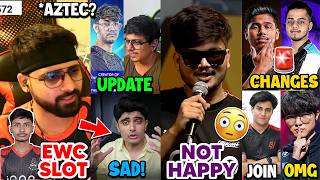 Fozyajay and Ajjubhai sad After FFMIC?😳 EWC Slot for India 🇮🇳 TSG Riyik Unhappy Why, Viper Reacts?✅