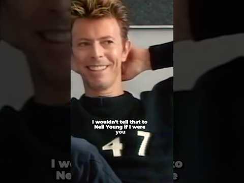 David Bowie talking about his album 'Outside' in a Scottish TV interview