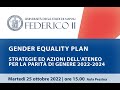 Gender Equality Plan: strategie ed azioni dell'Ateneo per la parità di genere 2022-2024