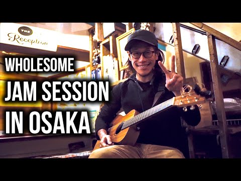 I played guitar with Osaka local (wholesome) | Japan Travel Vlog | Day 8