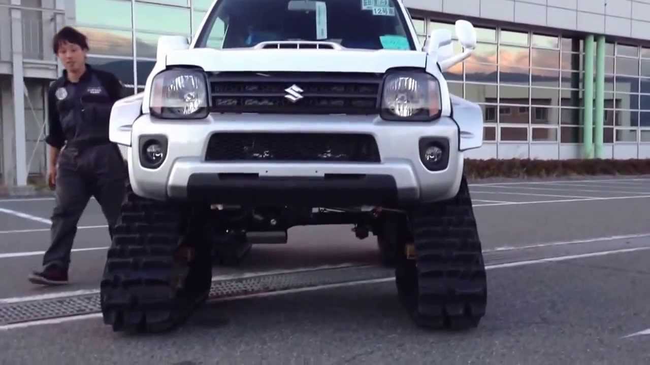 どんな雪道や悪路もヘッチャラ クローラ キャタピラー 車両がスゴイ