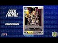 Deck profile KingChessmon | BT13