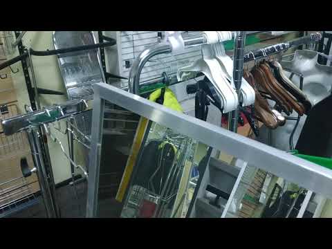 Зеркало напольное в алюминиевой раме