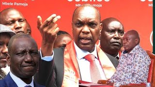 FURIOUS UHURU DIEHARD LECTURES NYERI RESIDENTS FOR CELEBRATING RAILA AUC LOSS!!