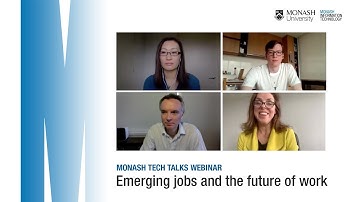 Emerging jobs and the future of work | Monash Tech Talks