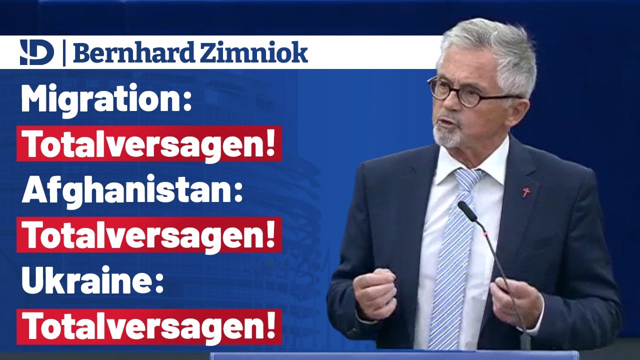 𝐁𝐞𝐫𝐧𝐡𝐚𝐫𝐝 𝐙𝐢𝐦𝐧𝐢𝐨𝐤 ▶️ An allen Fronten: EU-Totalversagen!