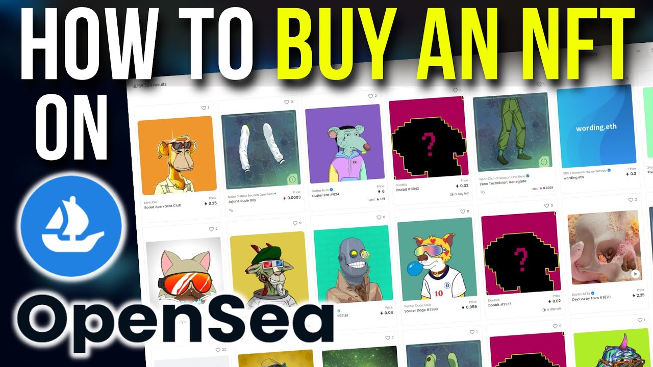 How To Buy an NFT on OpenSea - for Beginners | NFT | Cryptocurrency ...