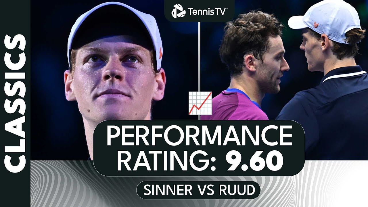 Jannik Sinner's Best Match Of 2024: According To The Data 📊