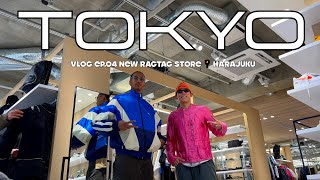 Tokyo Vlog 2023 🇯🇵 Harajuku New RAGTAG Store Shopping, Exploring in Japan
